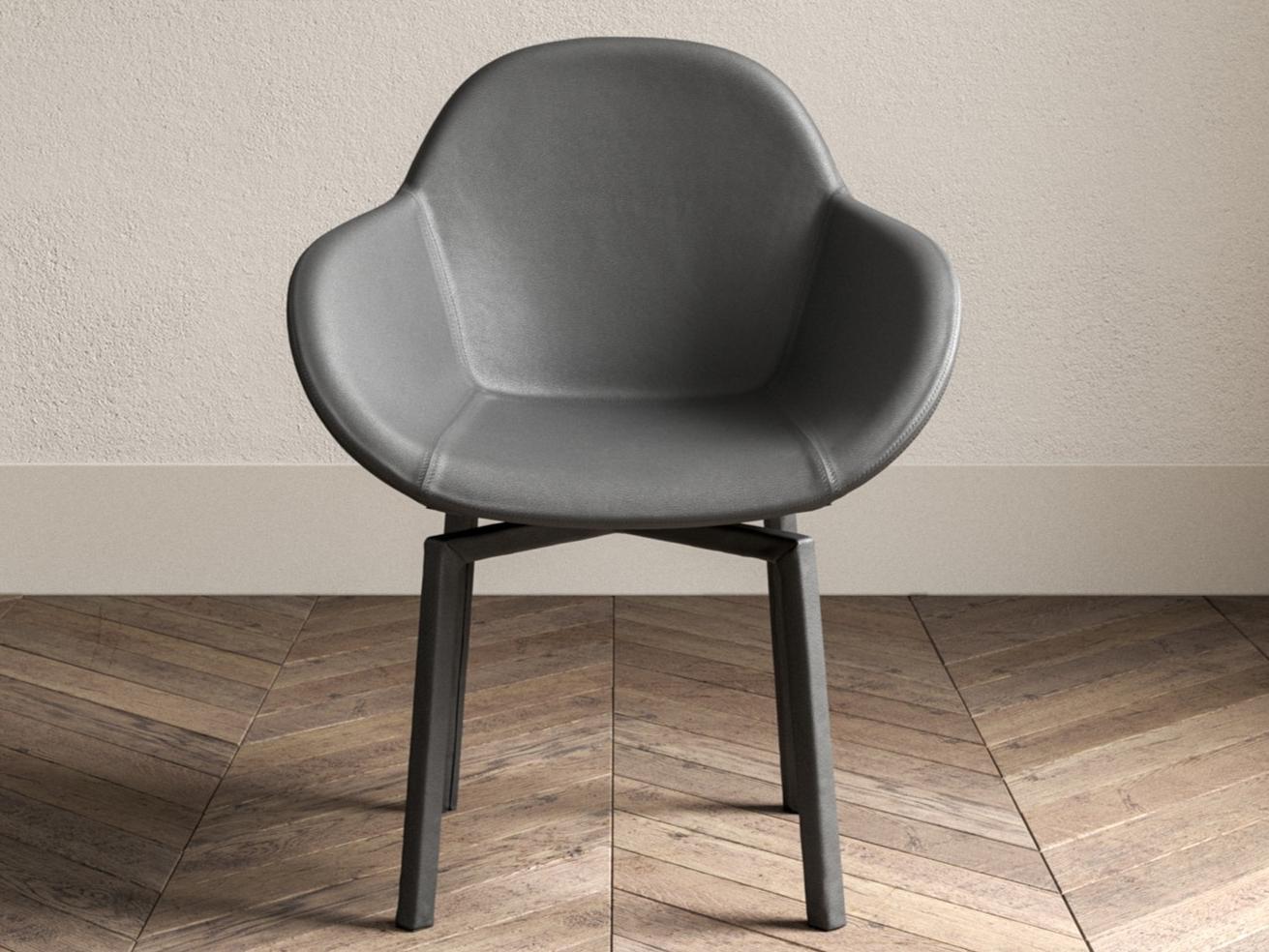 TEN Swivel upholstered chair