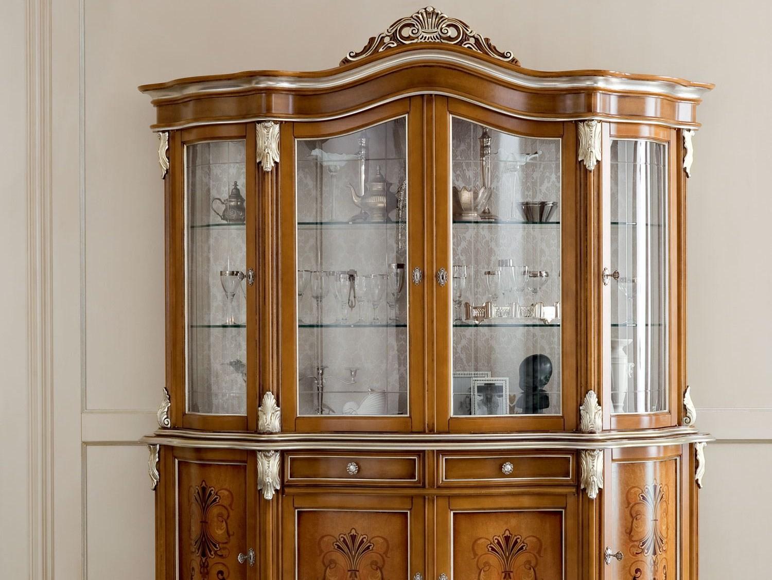 13102 Highboard with doors with drawers