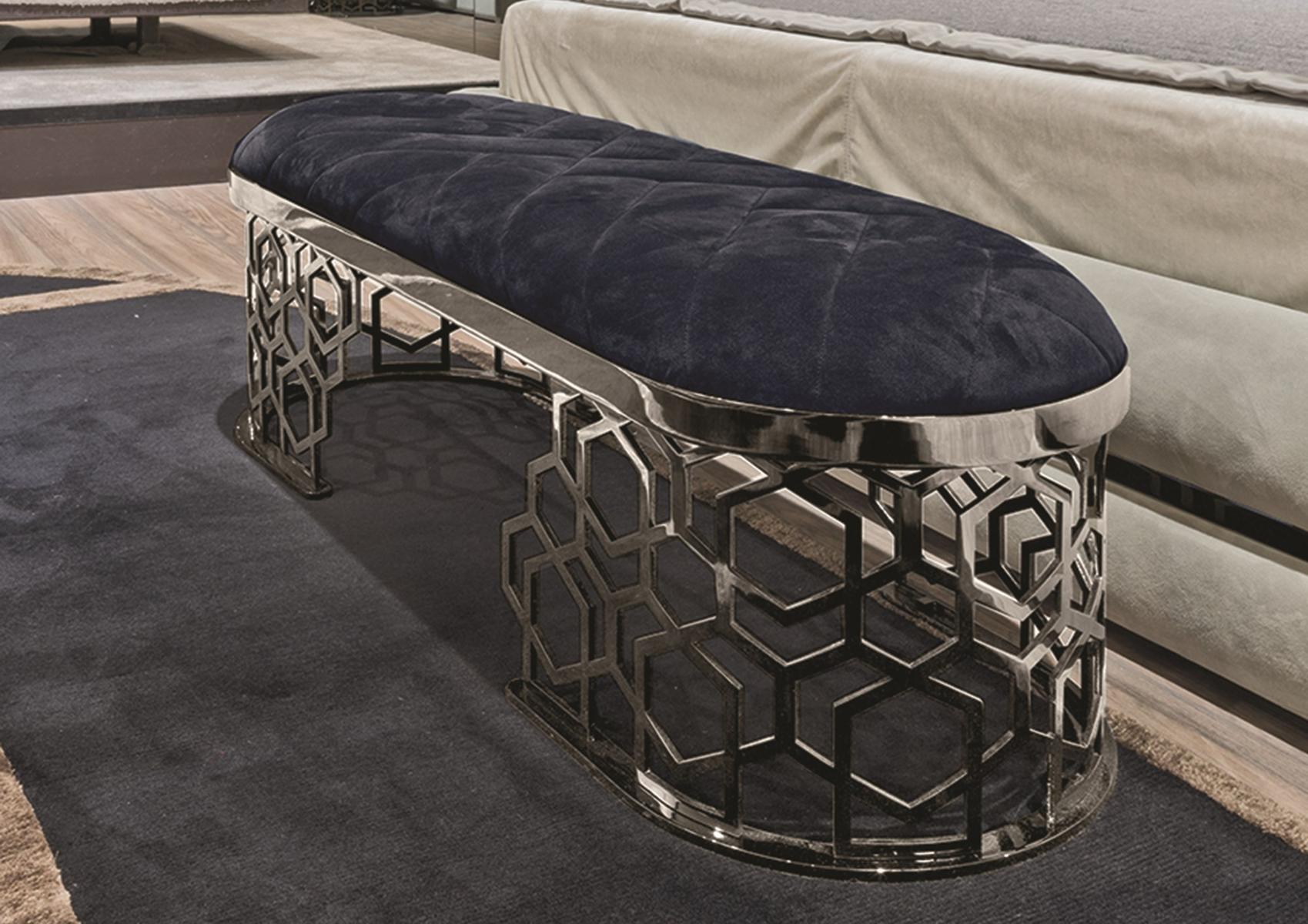 AMANDA Leather indoor benche
