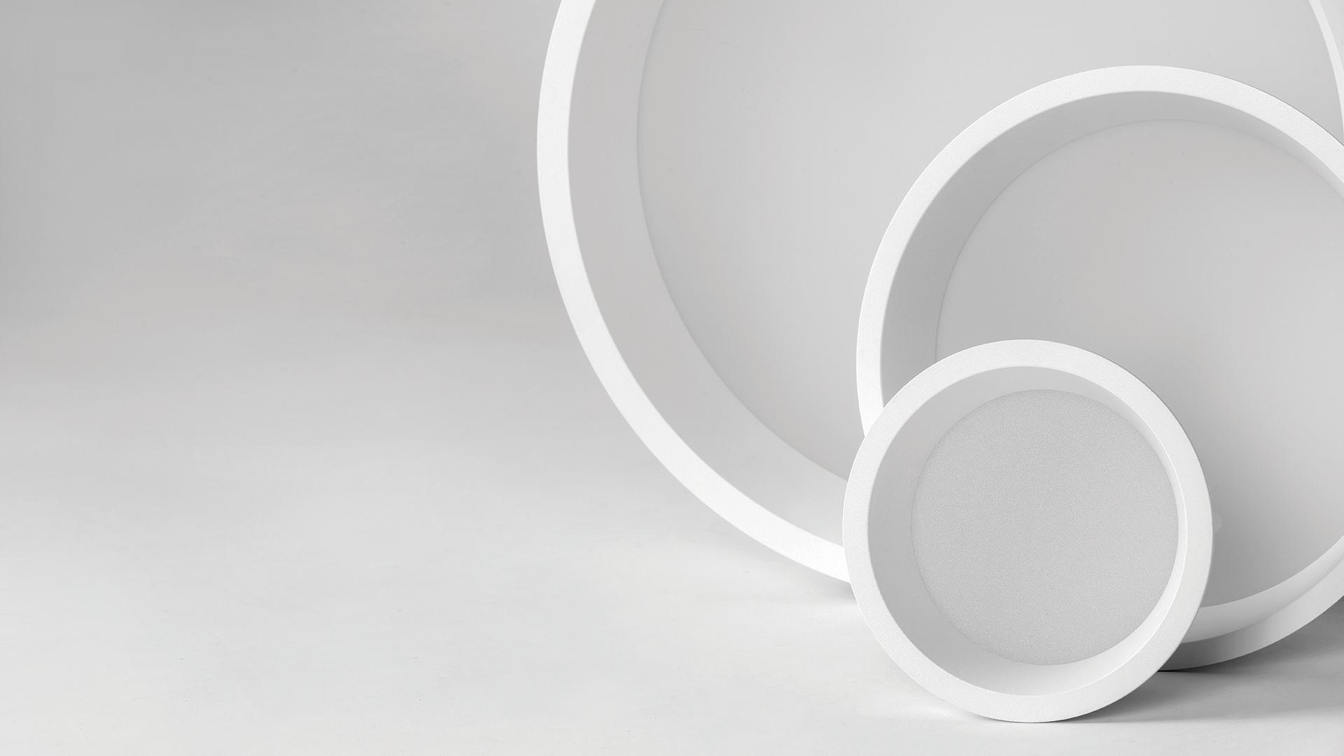 DEEP MAXI LED aluminium ceiling lamp