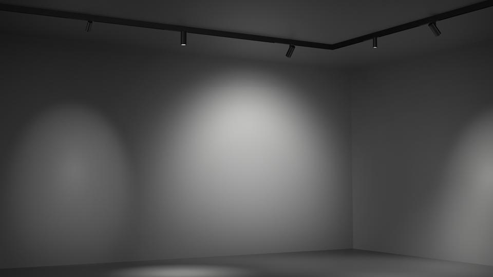 VECTOR MAGNETIC LED aluminium track-Light