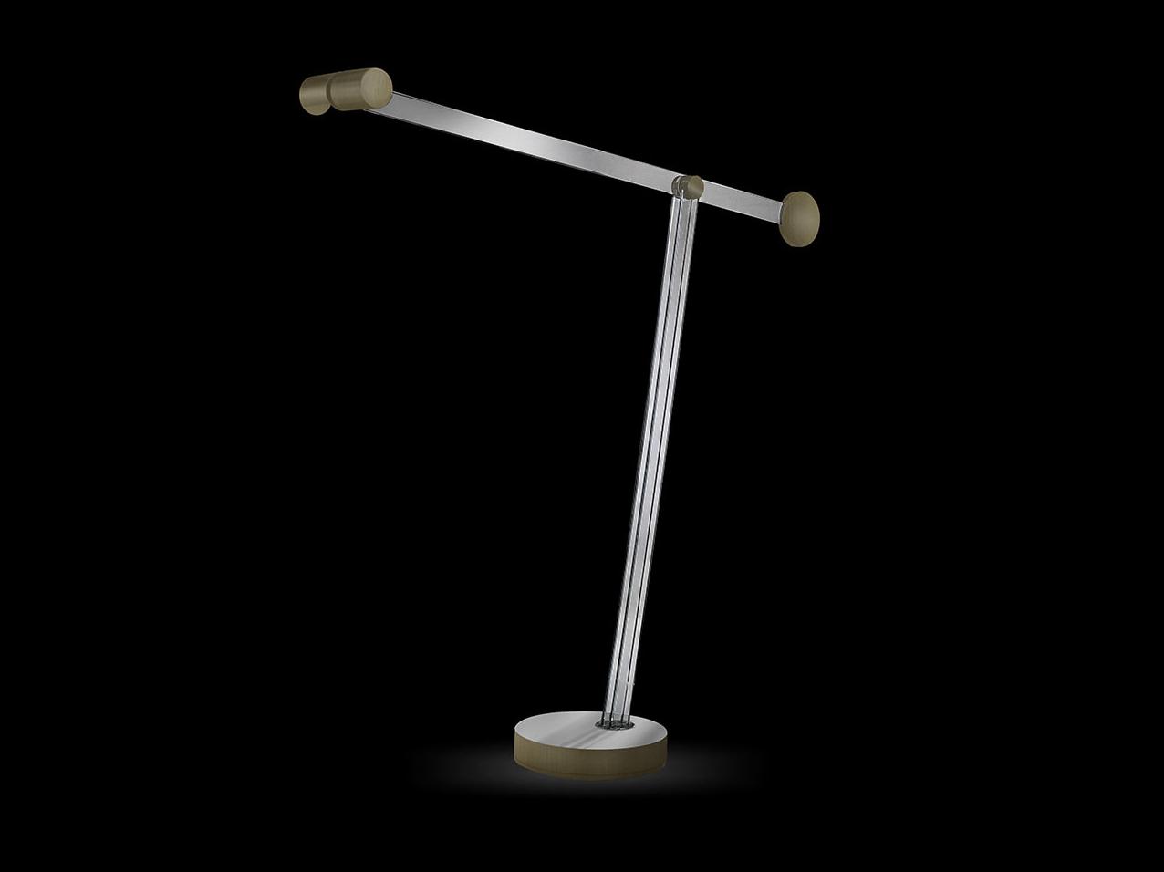 ARCHIMEDE LED adjustable tempered glass floor lamp