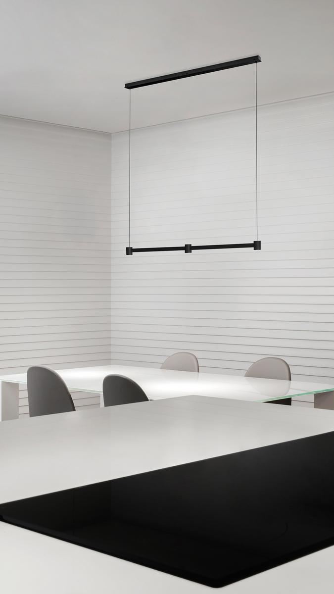 ART SURFACE LED direct light brass pendant lamp