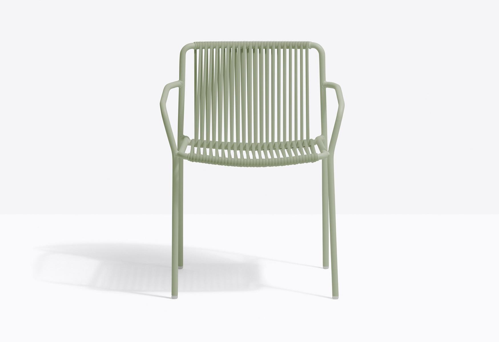 TRIBECA 3665 Powder coated steel garden chair