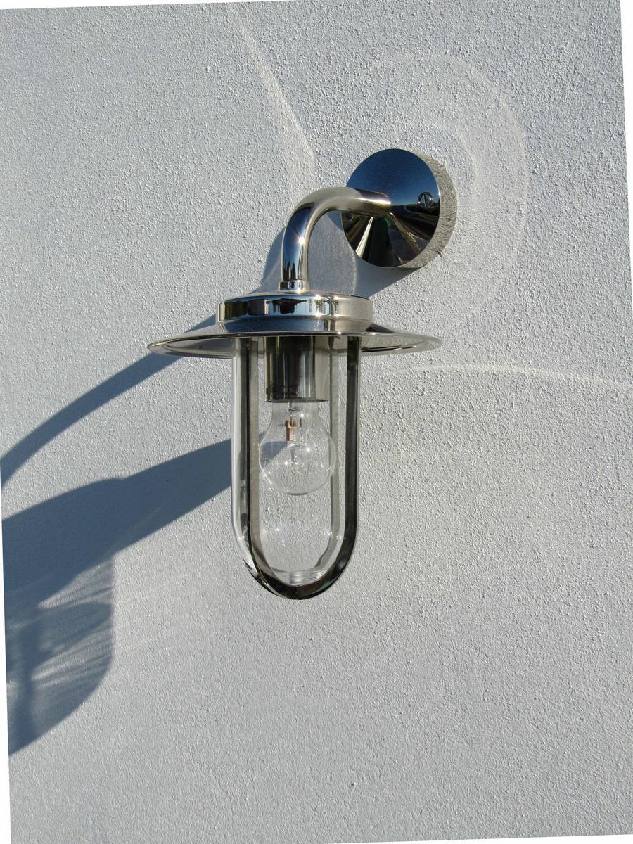 MONTPARNASSE Outdoor wall lamp in zinc and glass