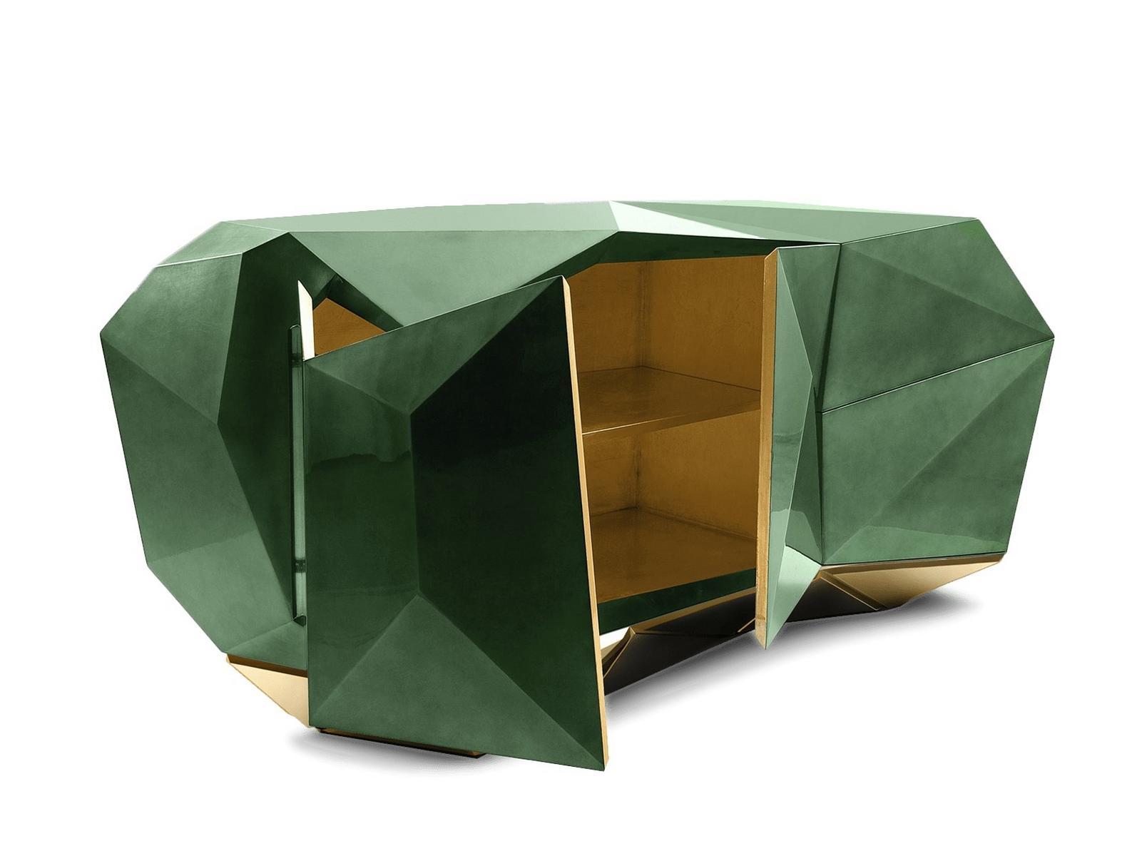 DIAMOND Wooden sideboard with doors