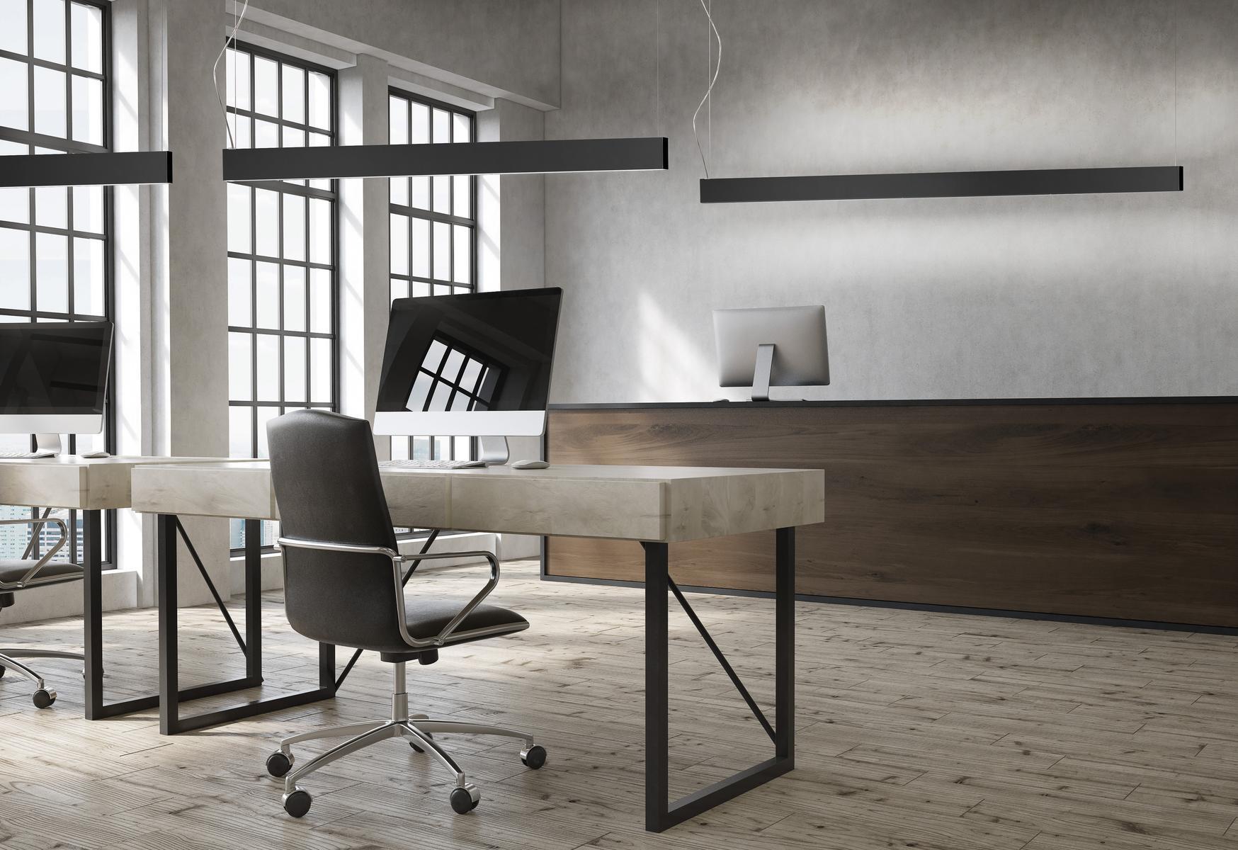 GIANO LED direct-indirect light extruded aluminium pendant lamp