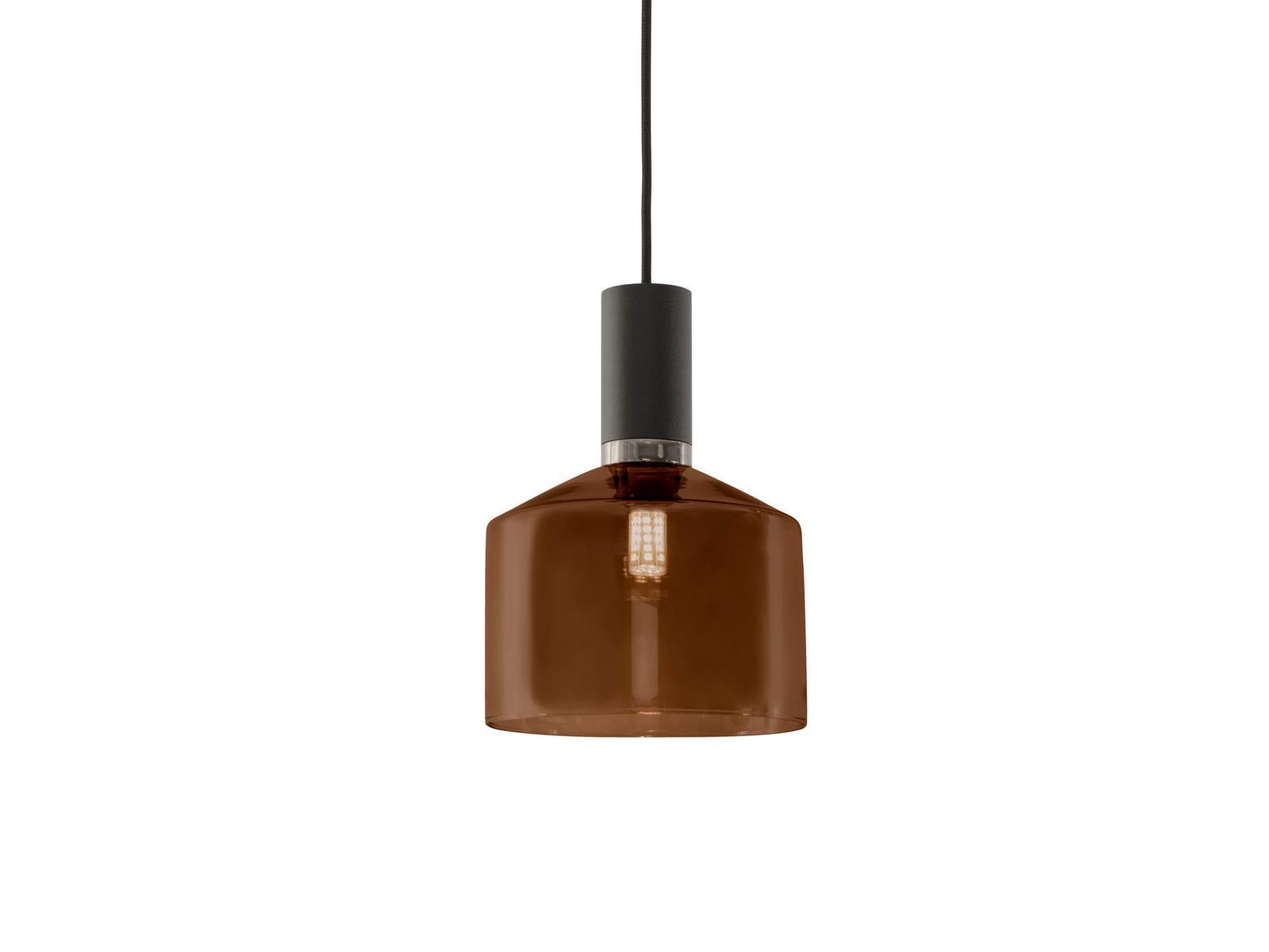 SHADE Direct-indirect light glass pendant lamp