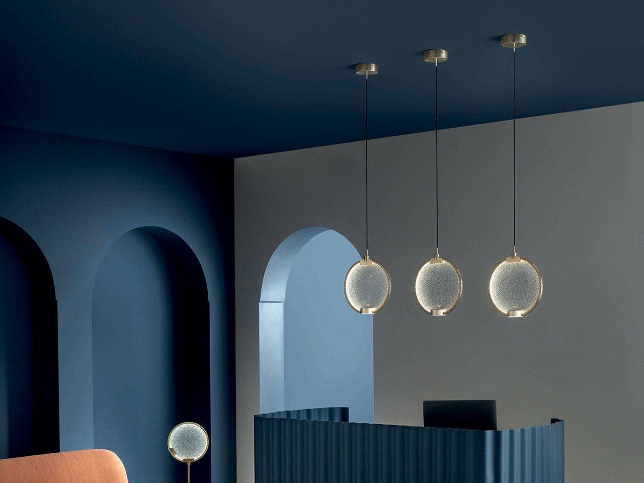 HORO S1 LED glass pendant lamp