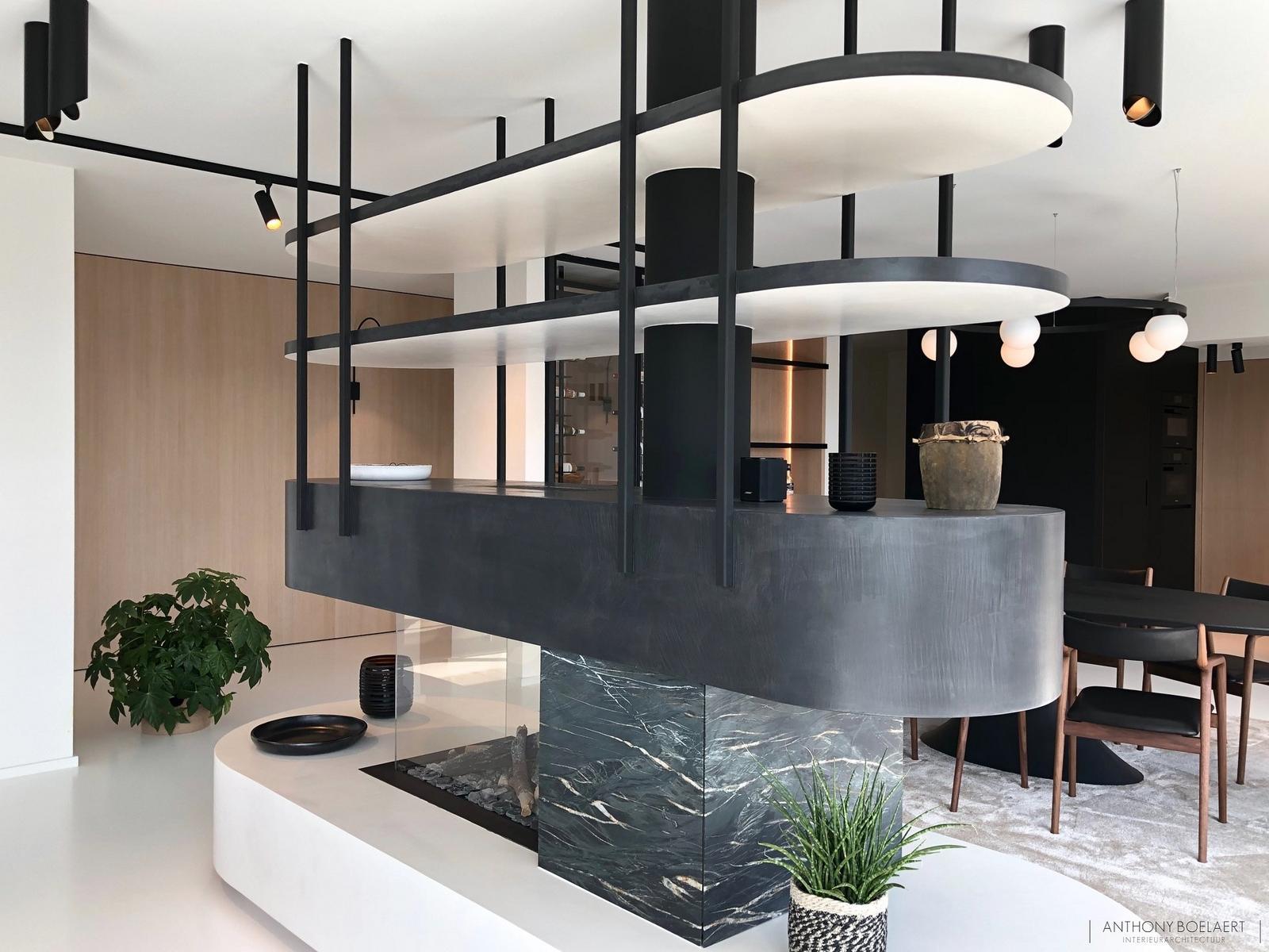 BALLZZZ LED glass and aluminium pendant lamp