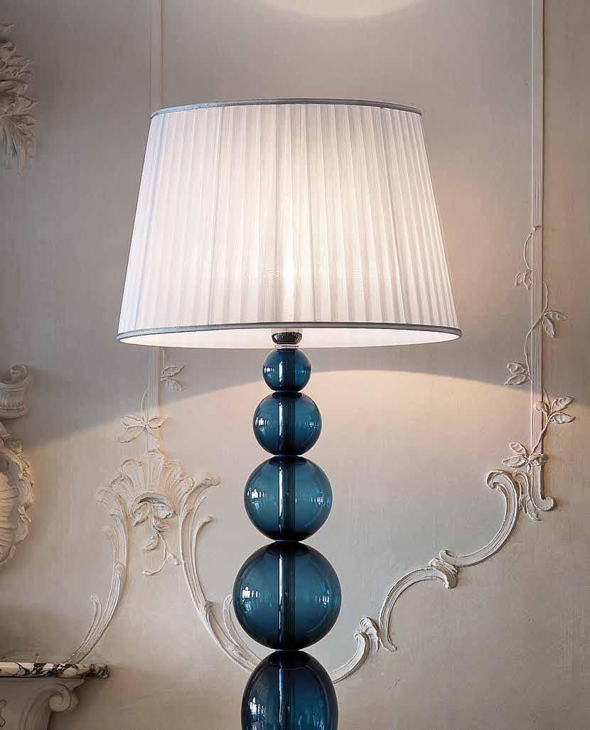 CAROLA Glass floor lamp