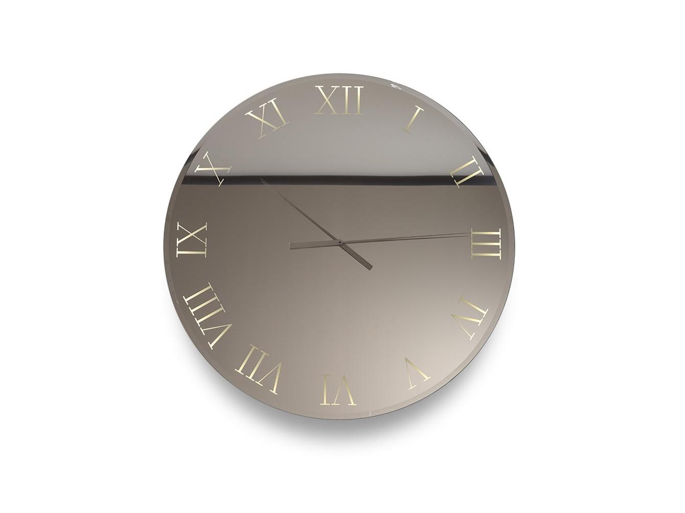 TITANIUM Mirror / clock