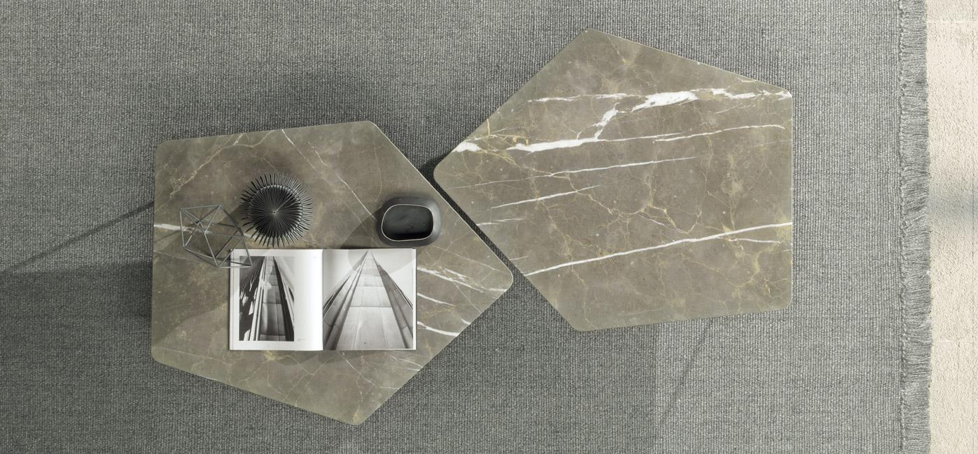 CHOCOLAT Low marble coffee table