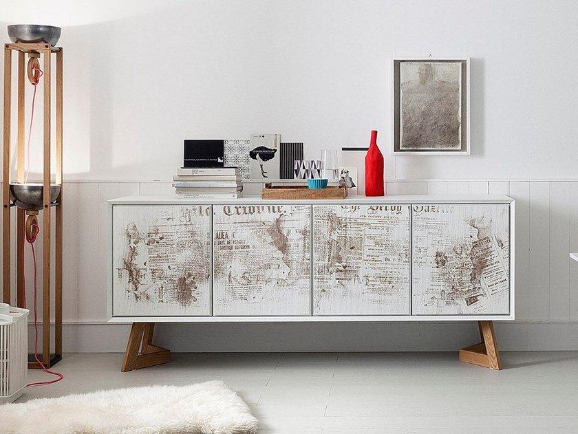 NOOK + SEVEN Oak sideboard with doors