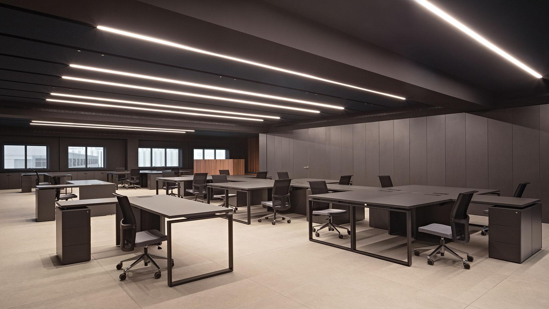 FIFTY HO SURFACE CUSTOM LED aluminium ceiling lamp