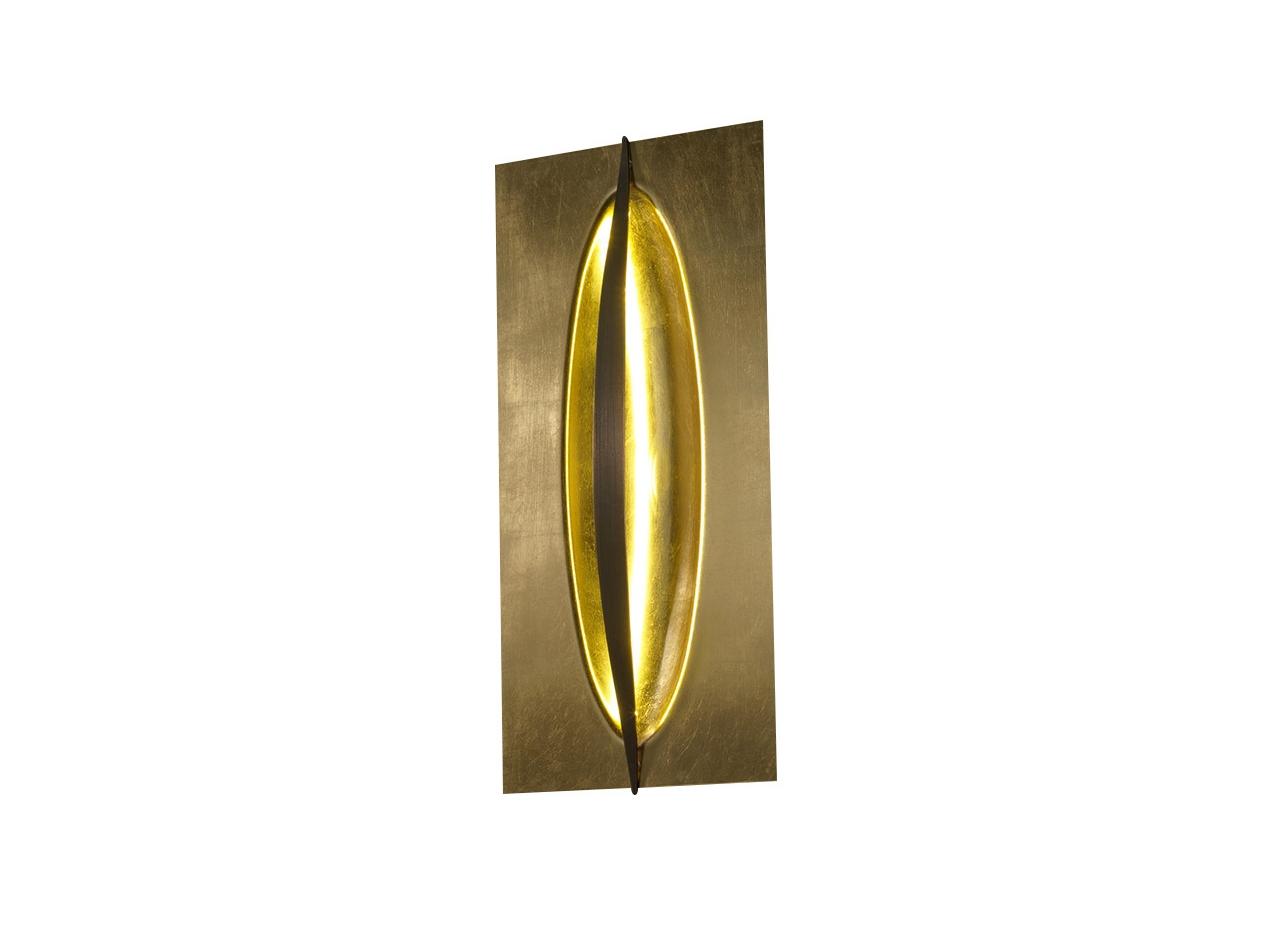TERRA LED gold leaf wall light