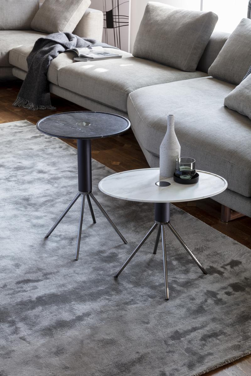 JELLY Round marble coffee table