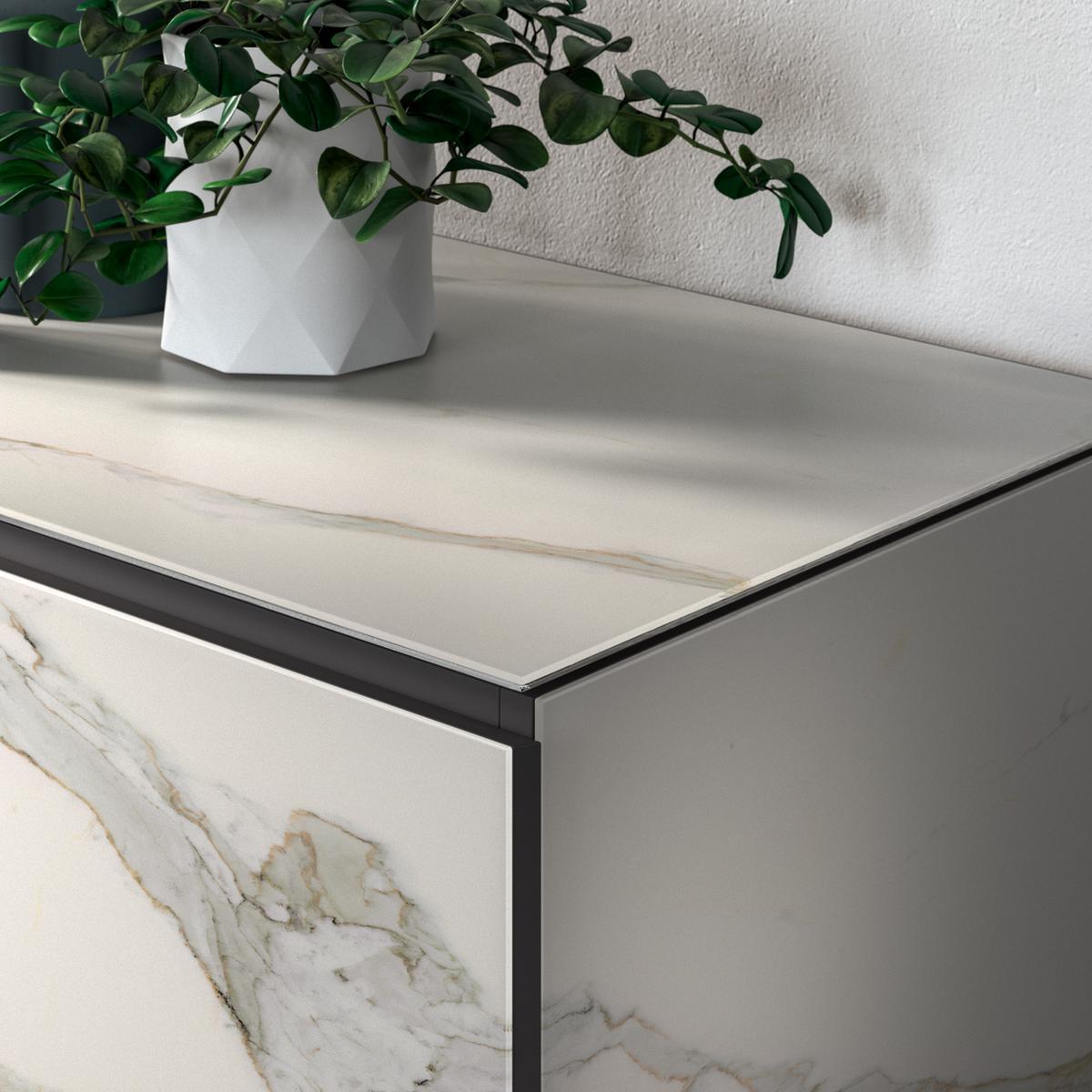PLANA Marglas sideboard with sliding doors