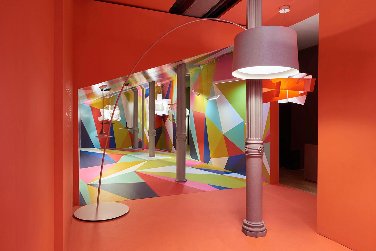 TWIGGY Plastic pendant lamp