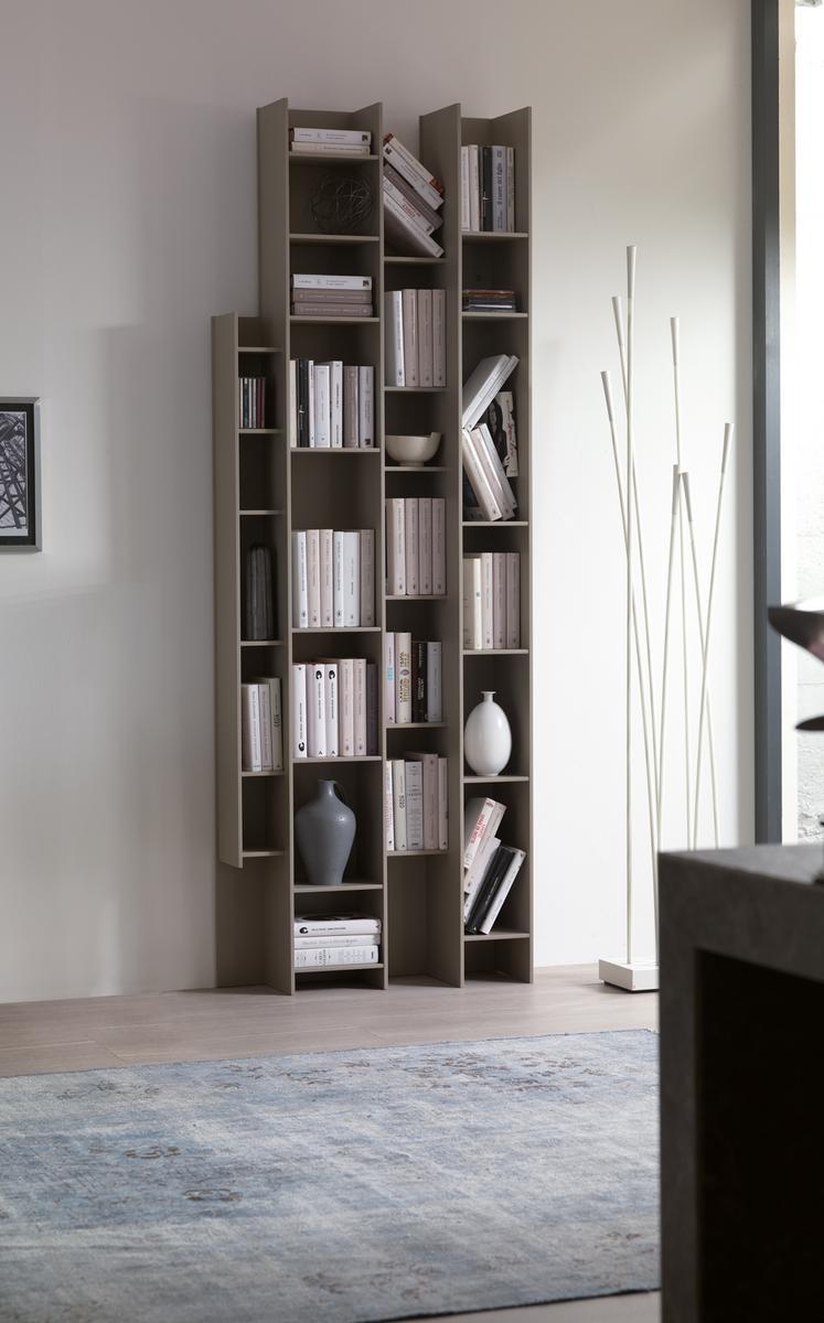 BYBLOS Wall-mounted modular bookcase