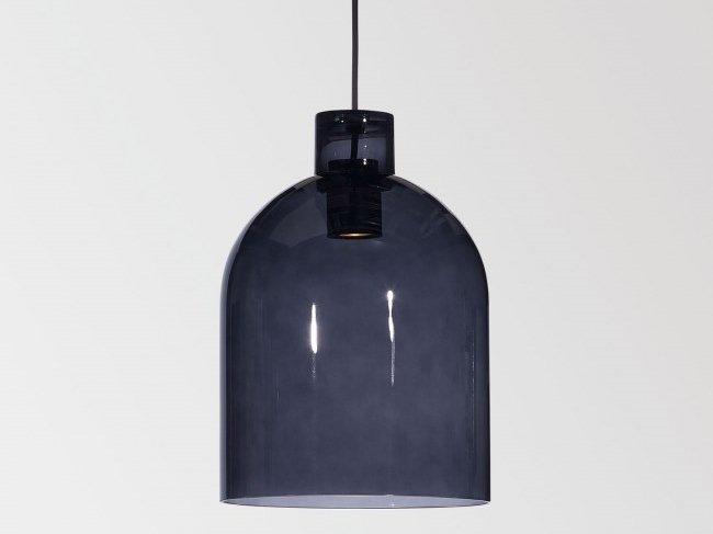 MANTELLO GLASS LED LED blown glass pendant lamp