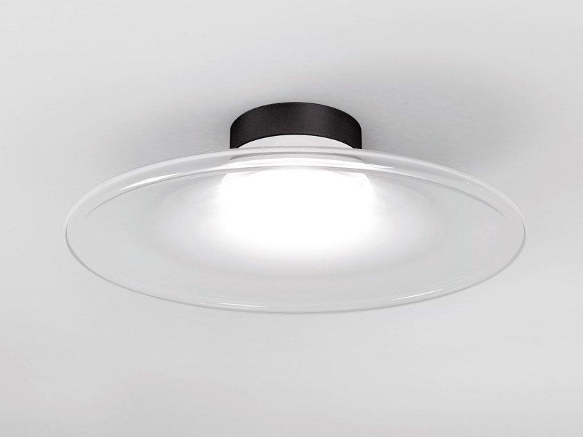 INCANTO PL LED direct light glass ceiling lamp