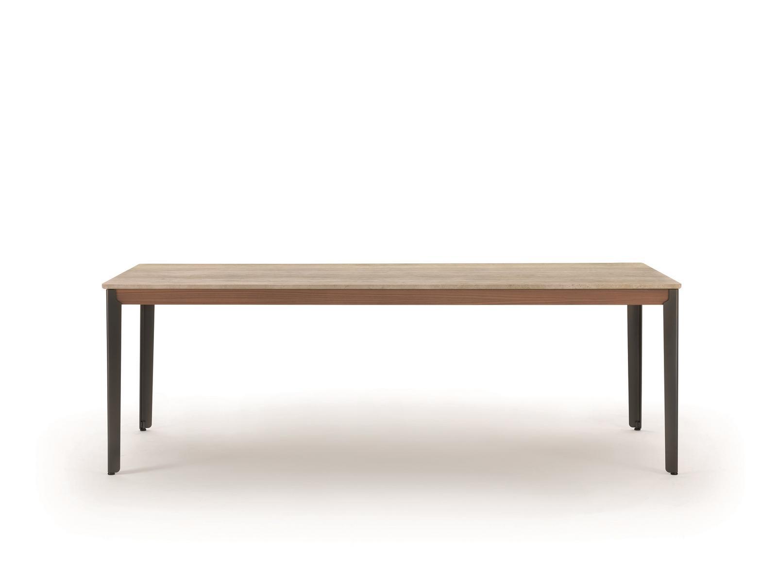 HUG Rectangular marble table