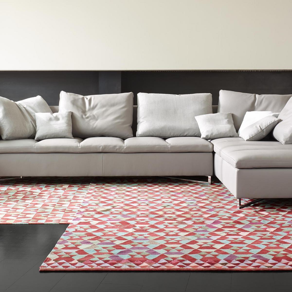 HEX HEX Handmade rectangular wool rug
