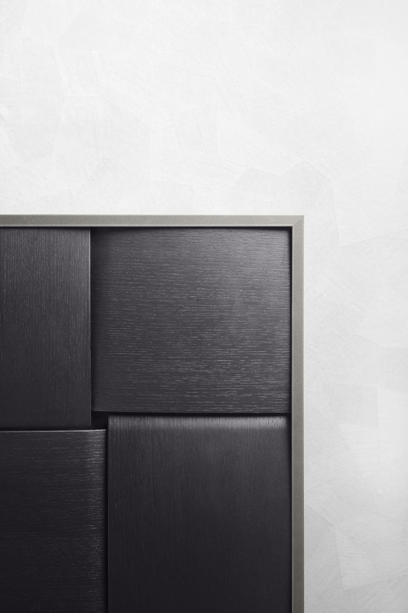JAIPUR Double bed with high headboard