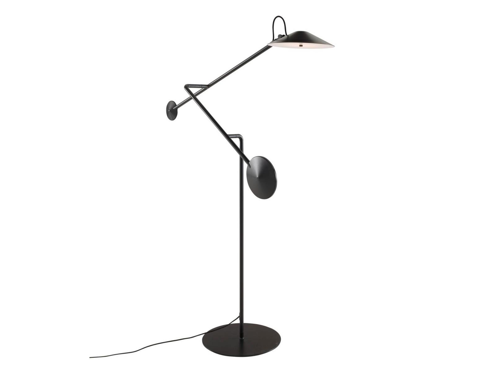 CINETIQUE LED adjustable steel floor lamp