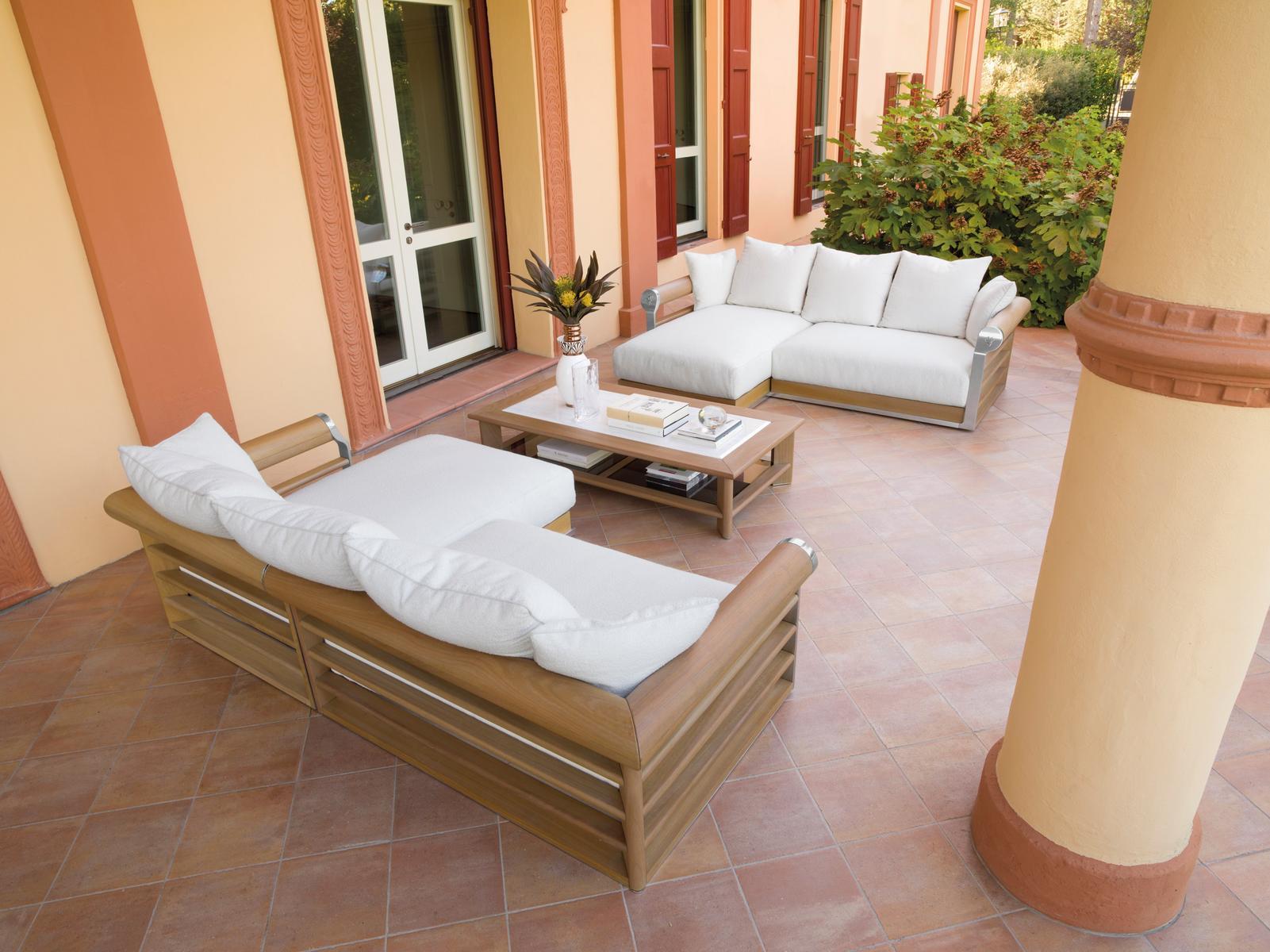 GALLOWAY 3 seater fabric garden sofa