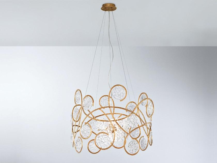 LINES CT3287/11 Handmade bronze pendant lamp