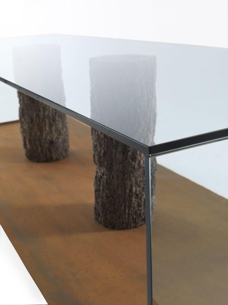 LAGUNA Rectangular veneer table