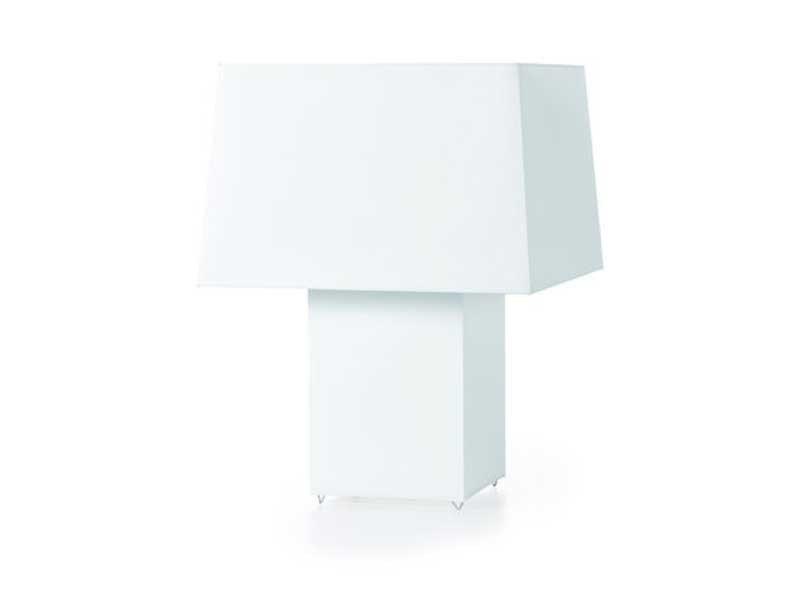 DOUBLE SQUARE LIGHT Steel table lamp
