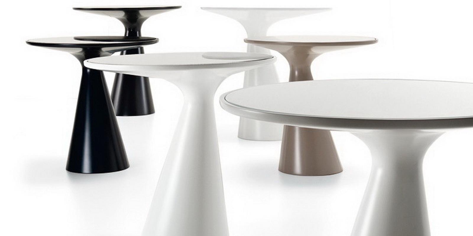 PEYOTE Round metal coffee table