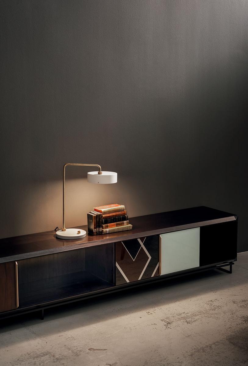 WIREFRAME Wooden sideboard