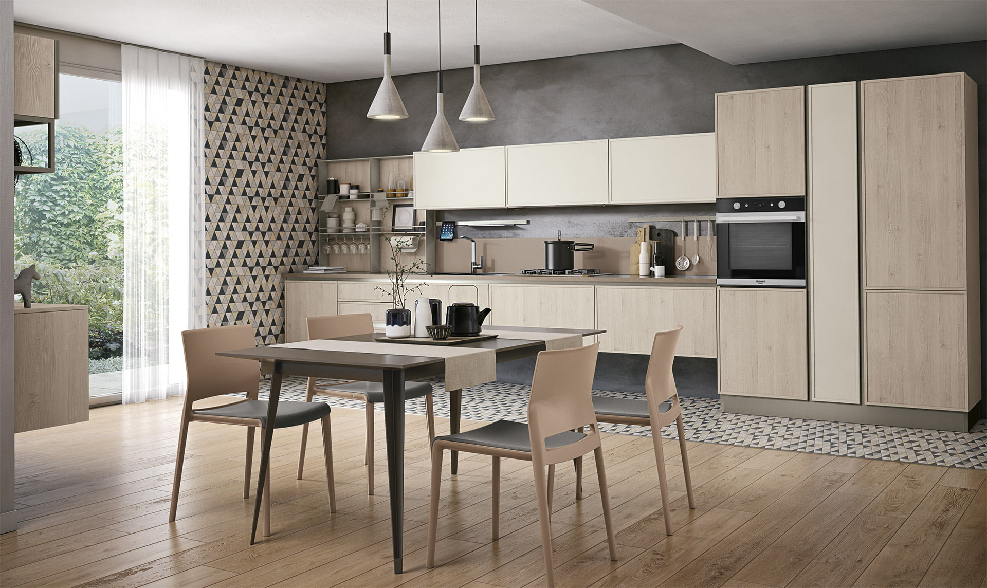 REWIND Melamine kitchen