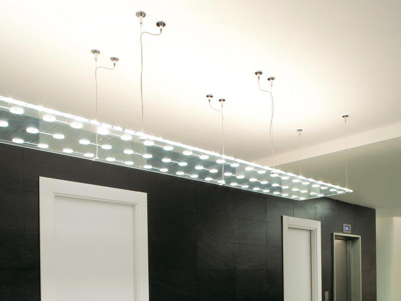 SOSPESA Glass pendant lamp