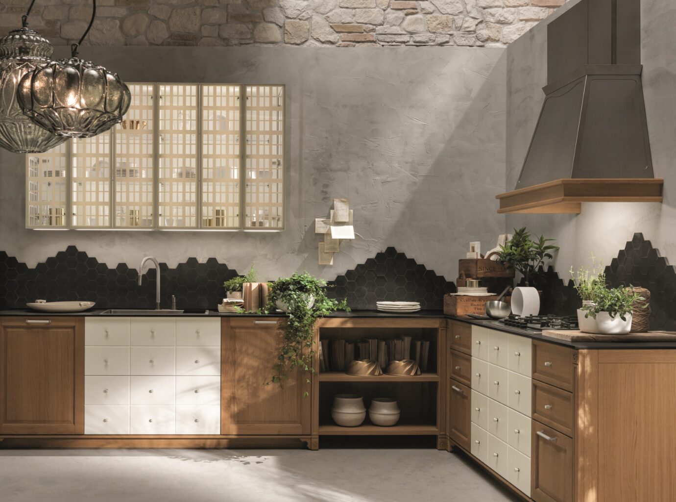 PORTRAIT Wood kitchen