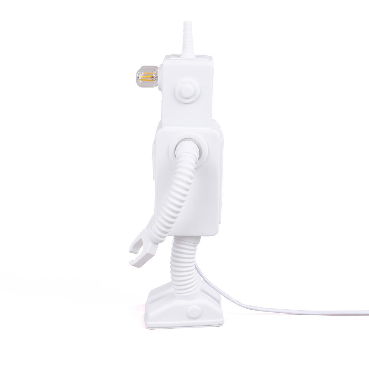 ROBOT LED porcelain table lamp