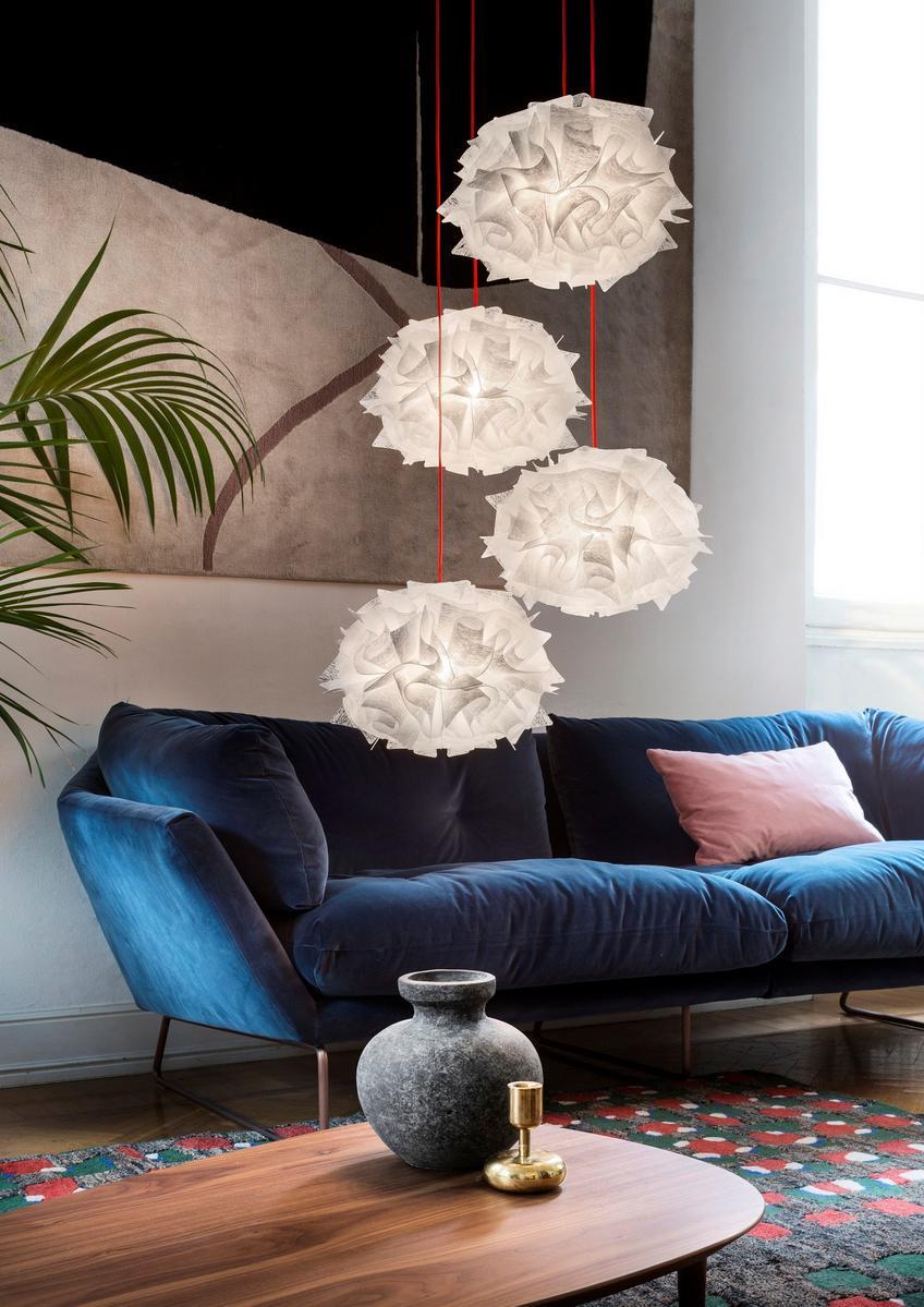 VELI MINI QUARTET COUTURE LED Opalflex® pendant lamp