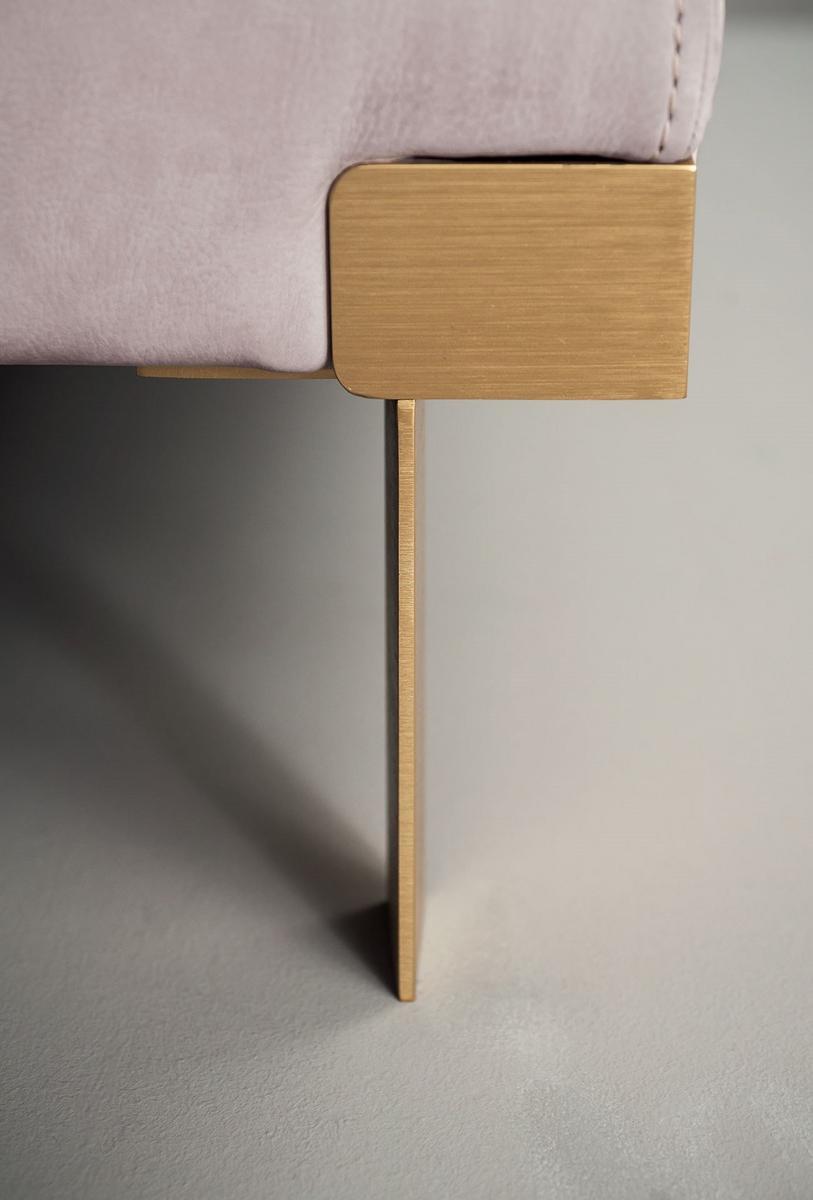 VIKTOR Upholstered double bed