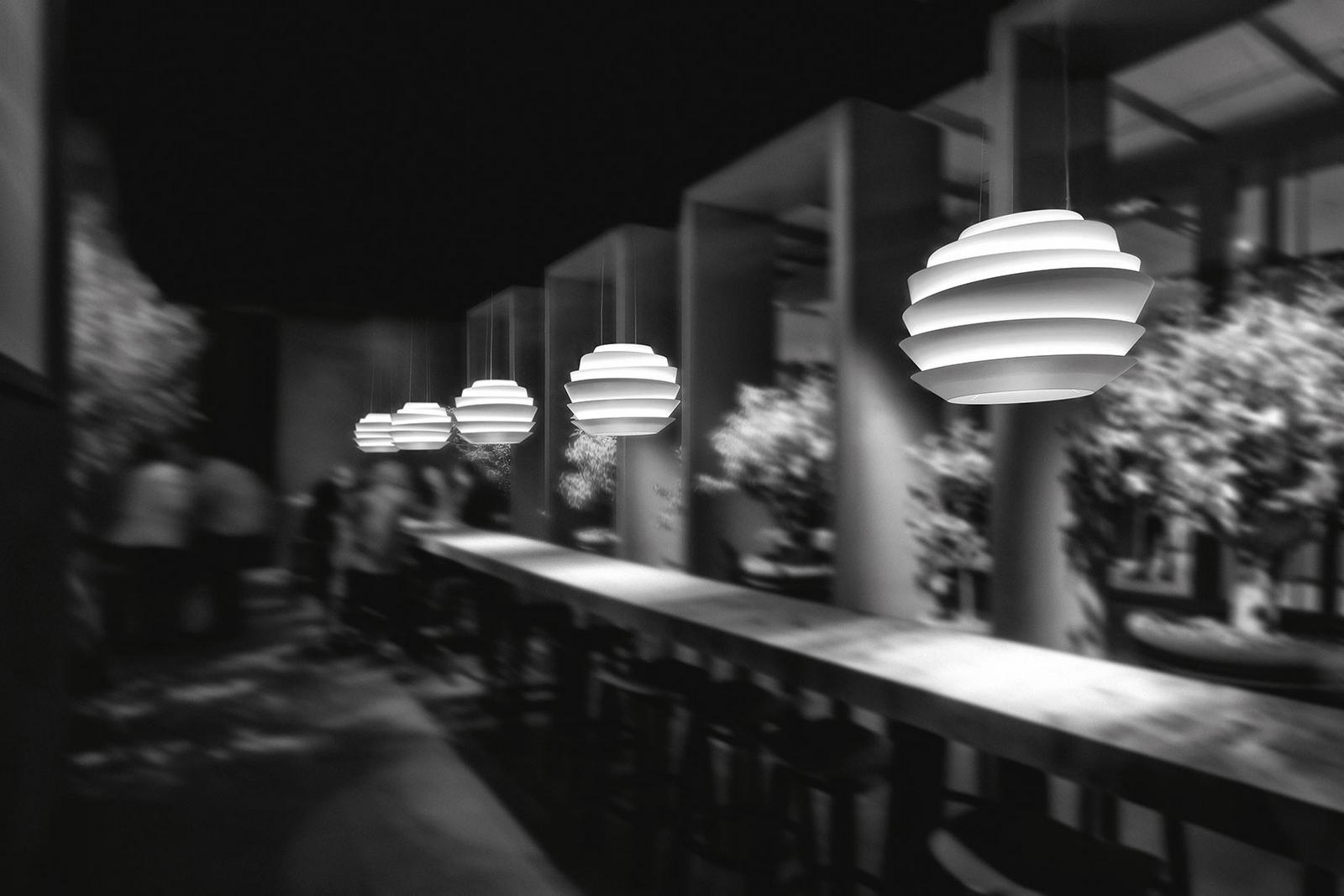 LE SOLEIL Acrylic pendant lamp