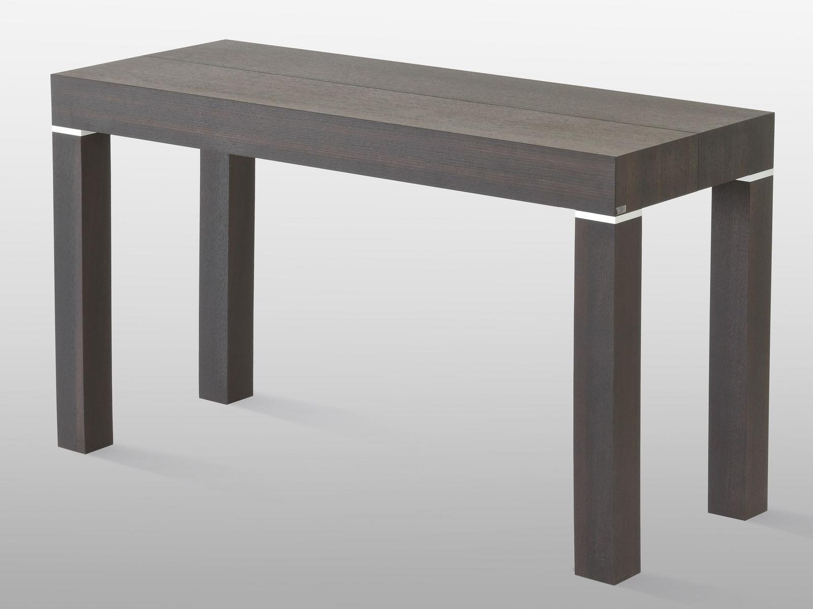 P300 Extending rectangular wooden console table