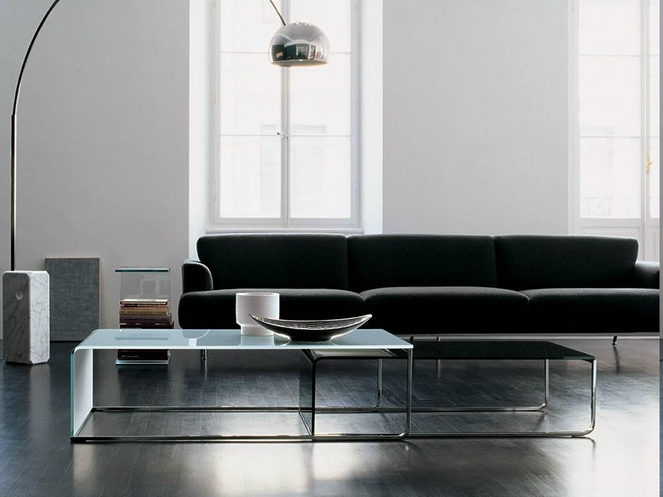 NIDO Stackable glass coffee table