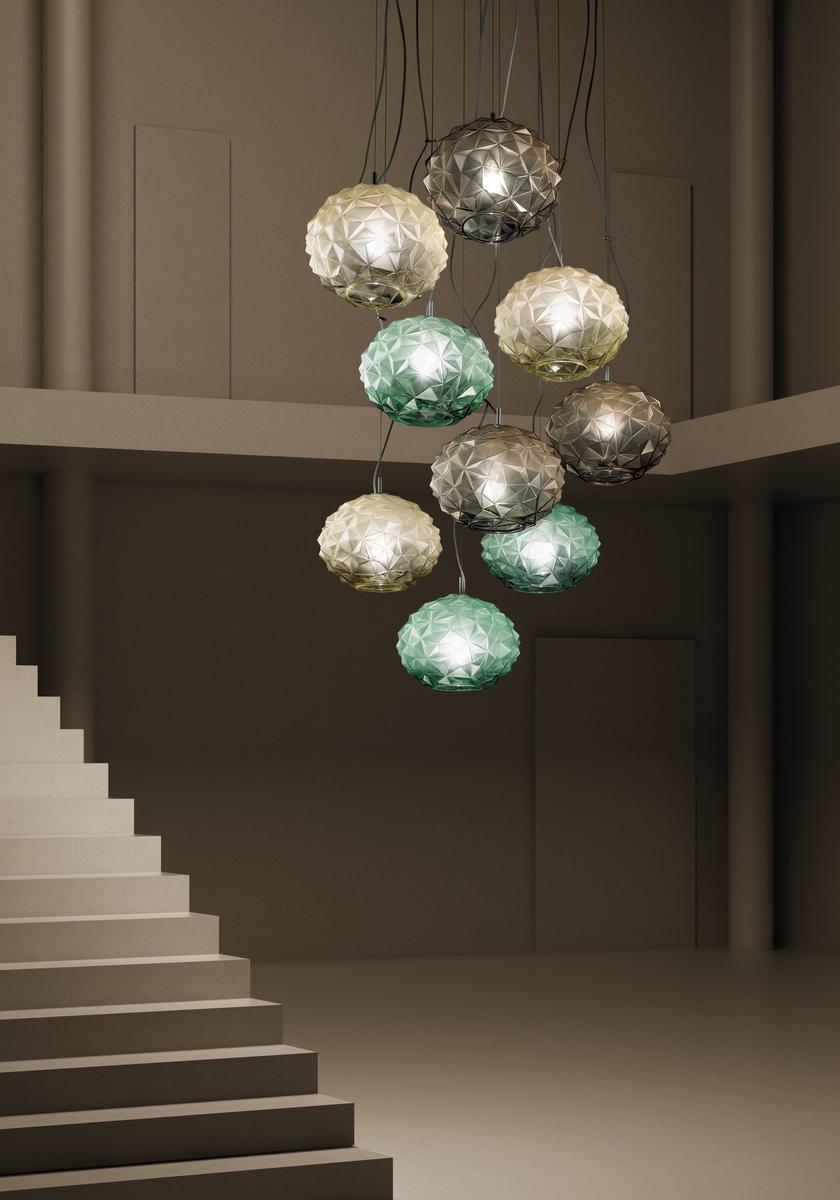 EMISPHERA Glass pendant lamp