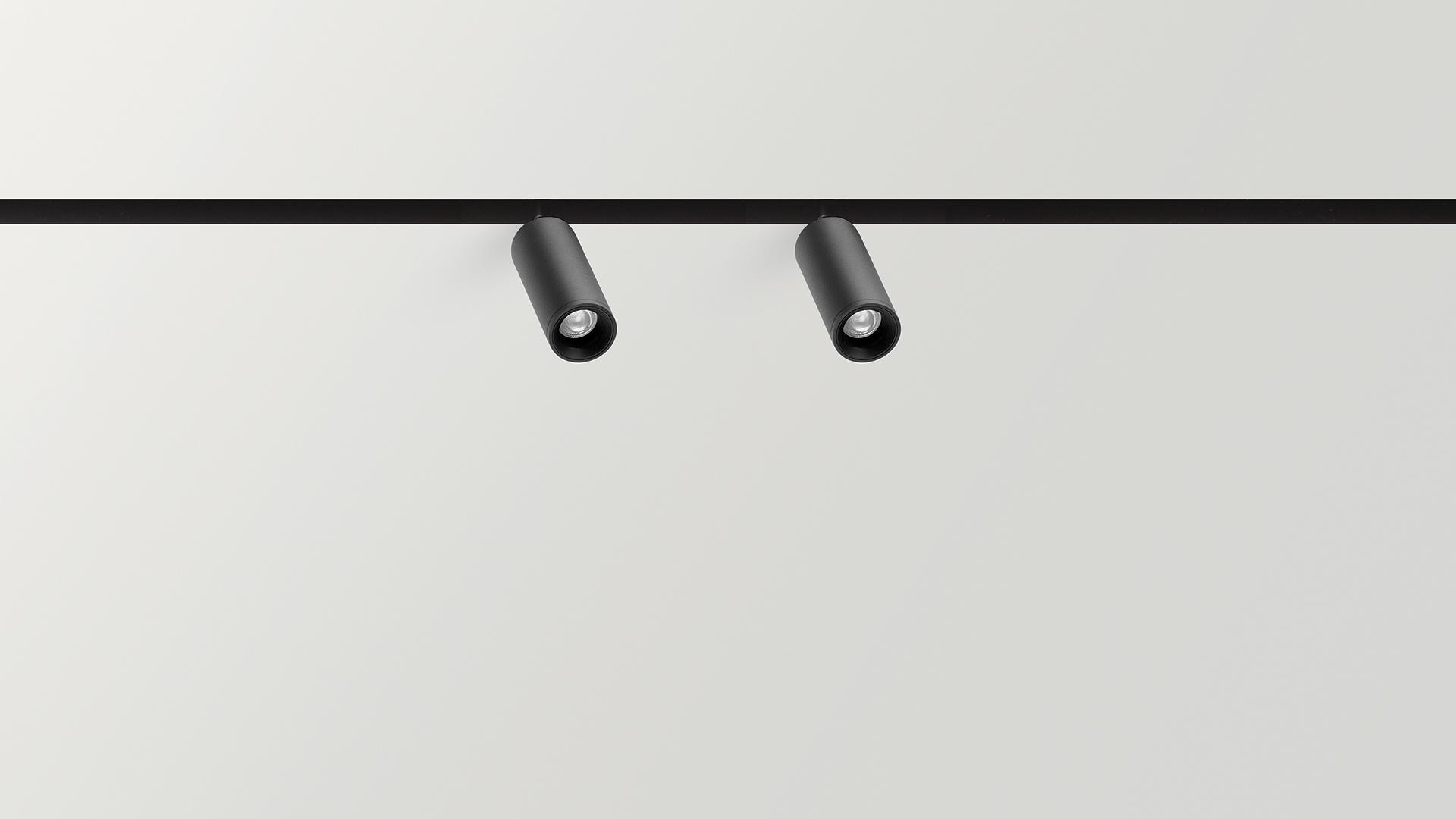 FIT 20 48V DOUBLE LED aluminium track-Light