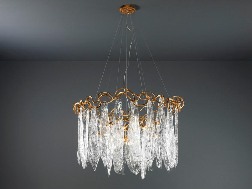 NIAGARA CT3352/16 Handmade bronze pendant lamp