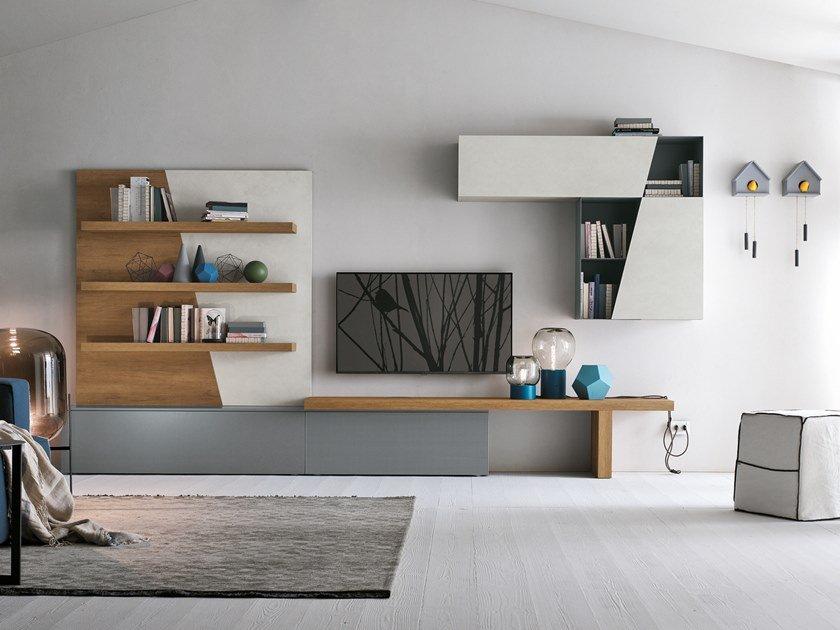 UNIT A064 Sectional storage wall