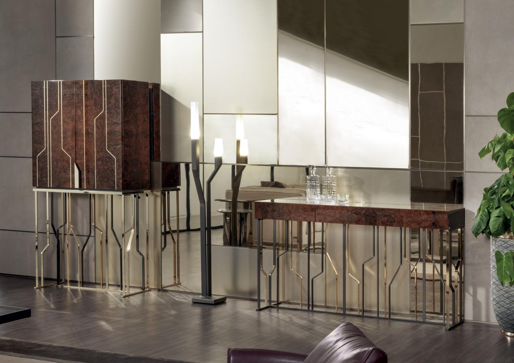GINZA BAR Metal bar cabinet